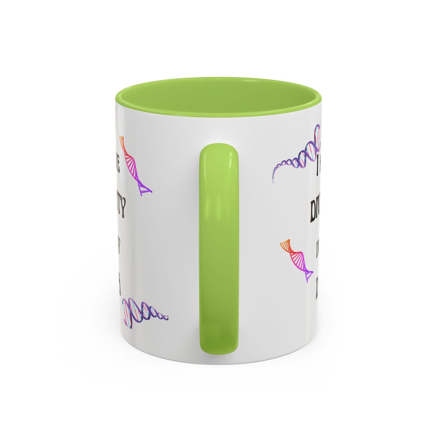 I Have Divinity in my DNA" Coffee Mug, Inspirational Gift, Science Mug, Genetic Enthusiast, Unique Ceramic Cup, Birthday Present