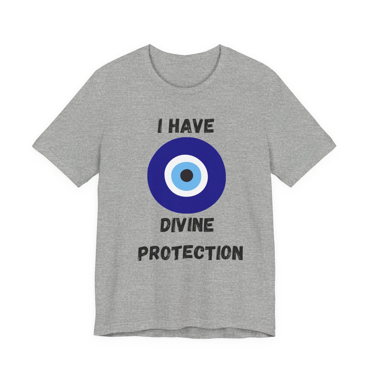 "I Have Divine Protection" - Unisex Jersey Short Sleeve Tee