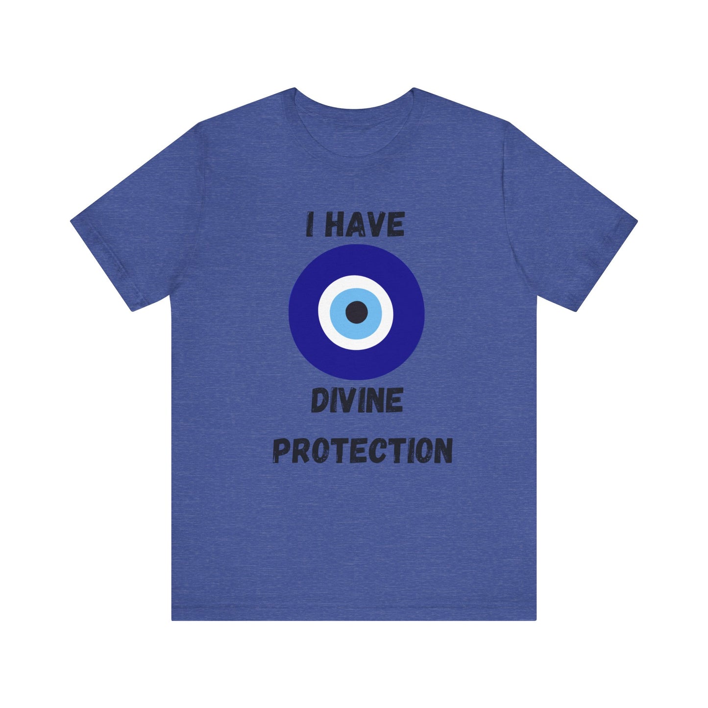 "I Have Divine Protection" - Unisex Jersey Short Sleeve Tee