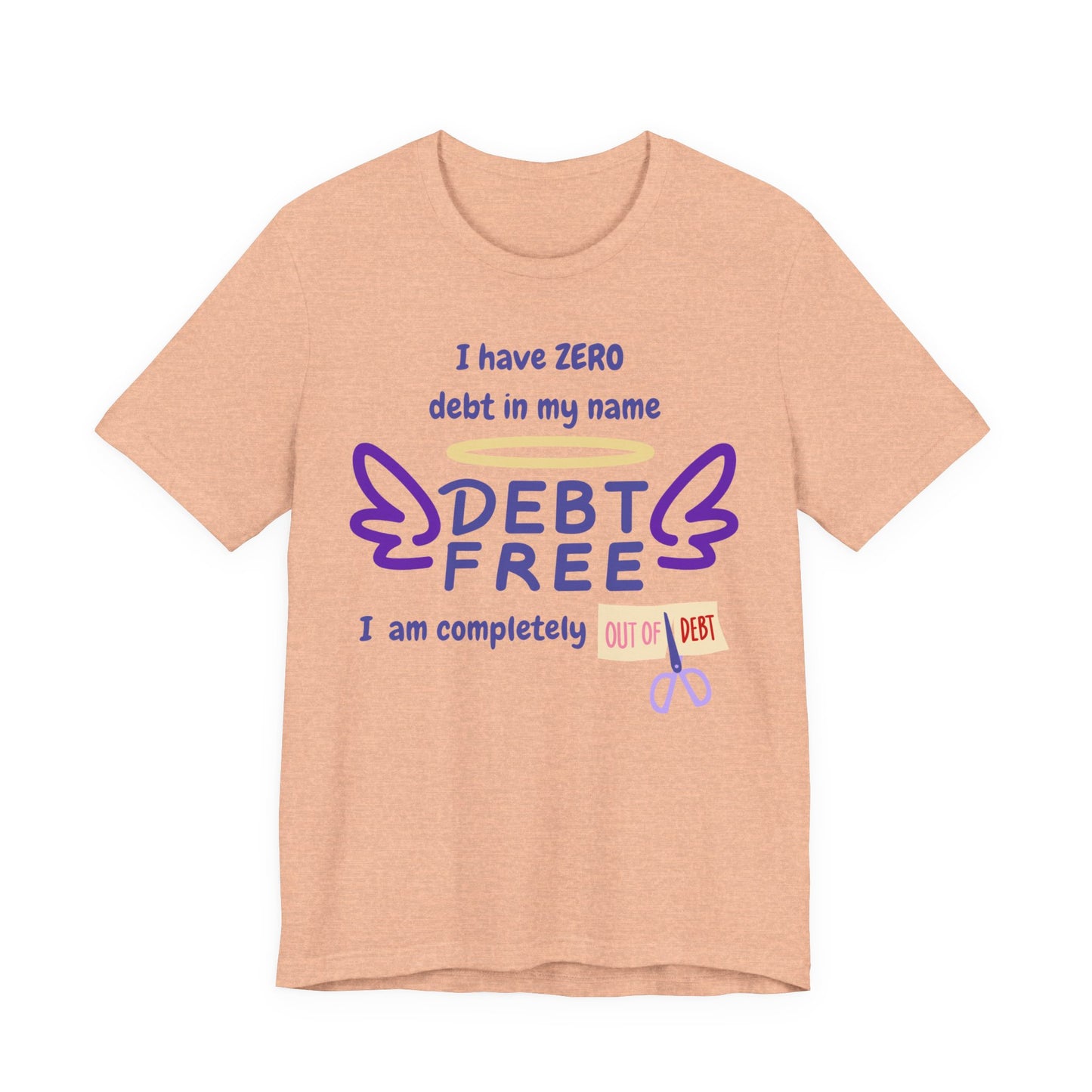 I Have Zero Debt/Free (Purple) Unisex Tee - Celebrate Financial Freedom, Perfect Gift for Friends, Inspirational Shirt for Everyday Comfort, Positive [...]