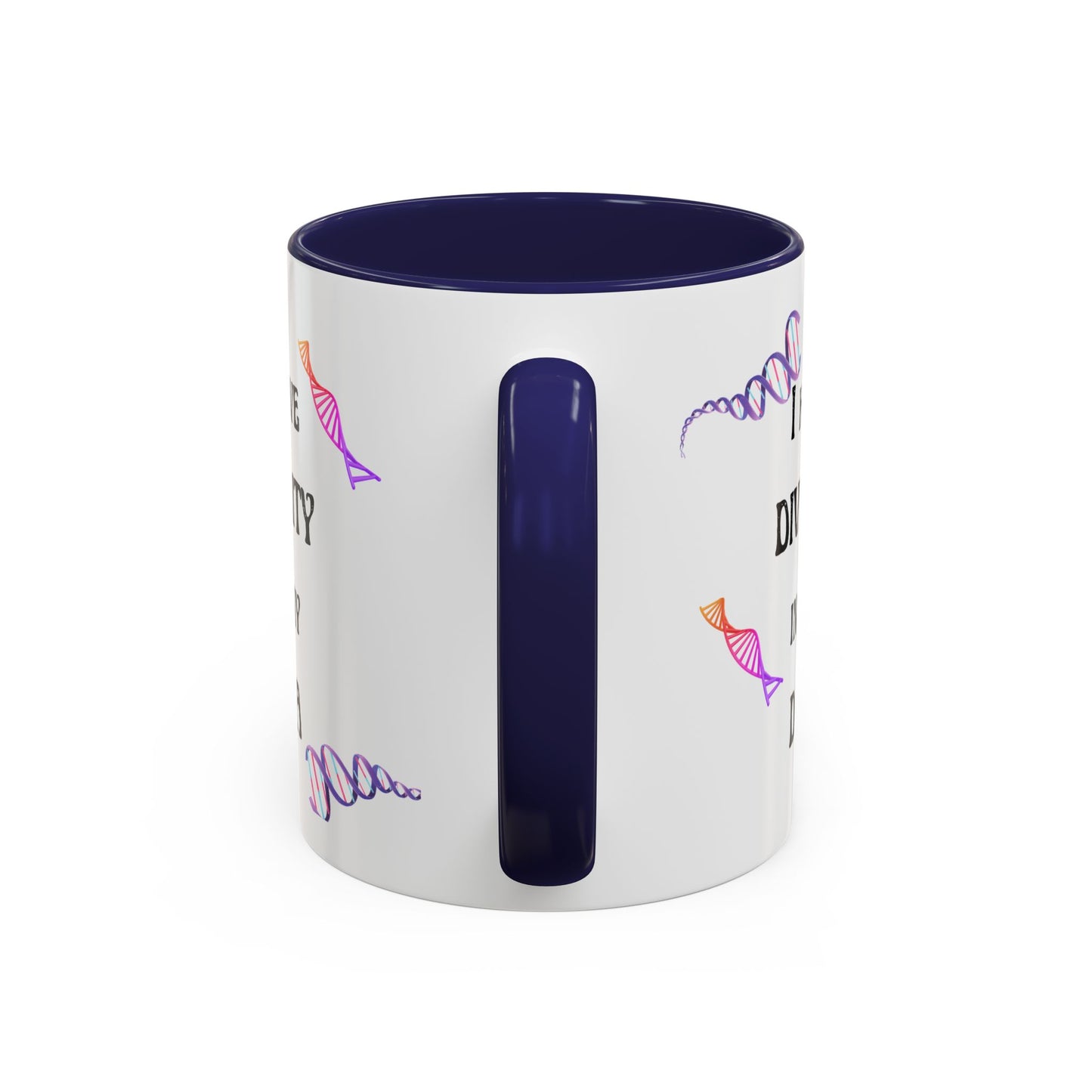 I Have Divinity in my DNA" Coffee Mug, Inspirational Gift, Science Mug, Genetic Enthusiast, Unique Ceramic Cup, Birthday Present