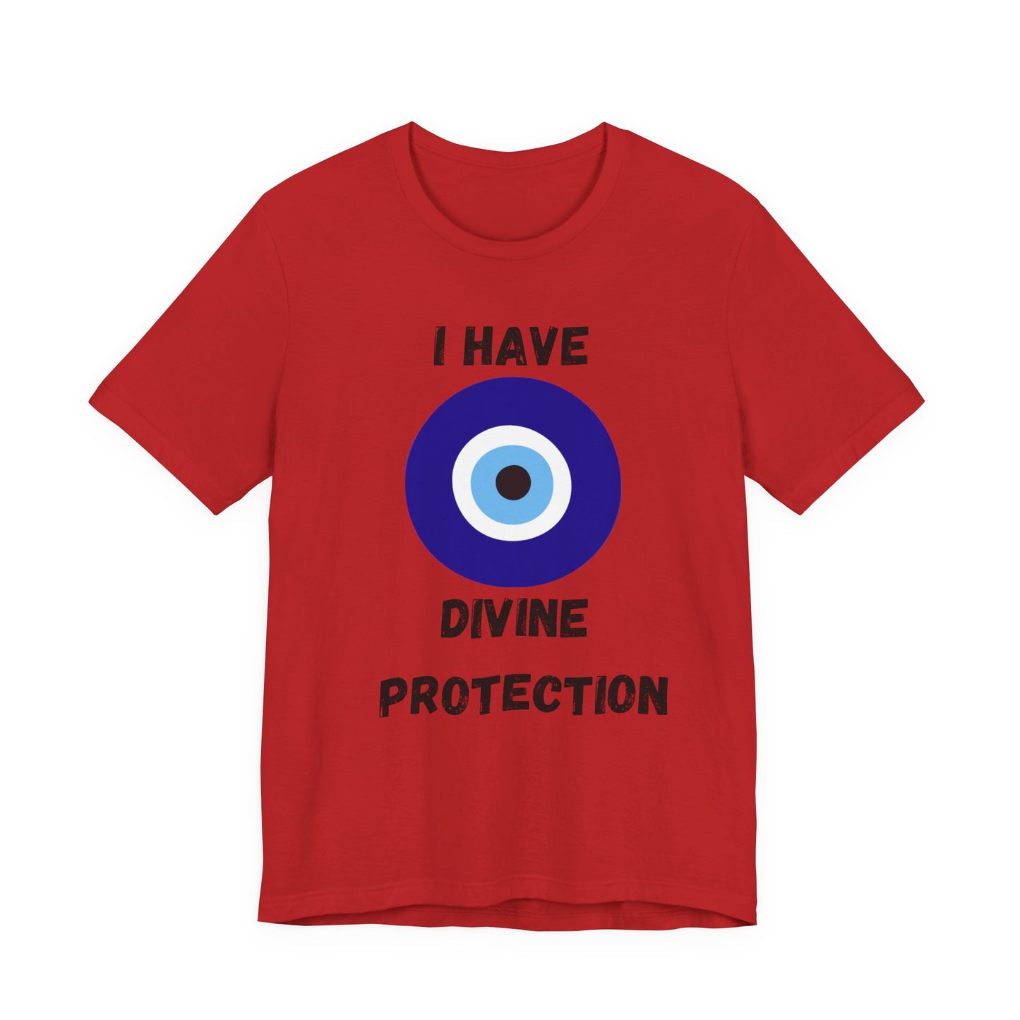 "I Have Divine Protection" - Unisex Jersey Short Sleeve Tee