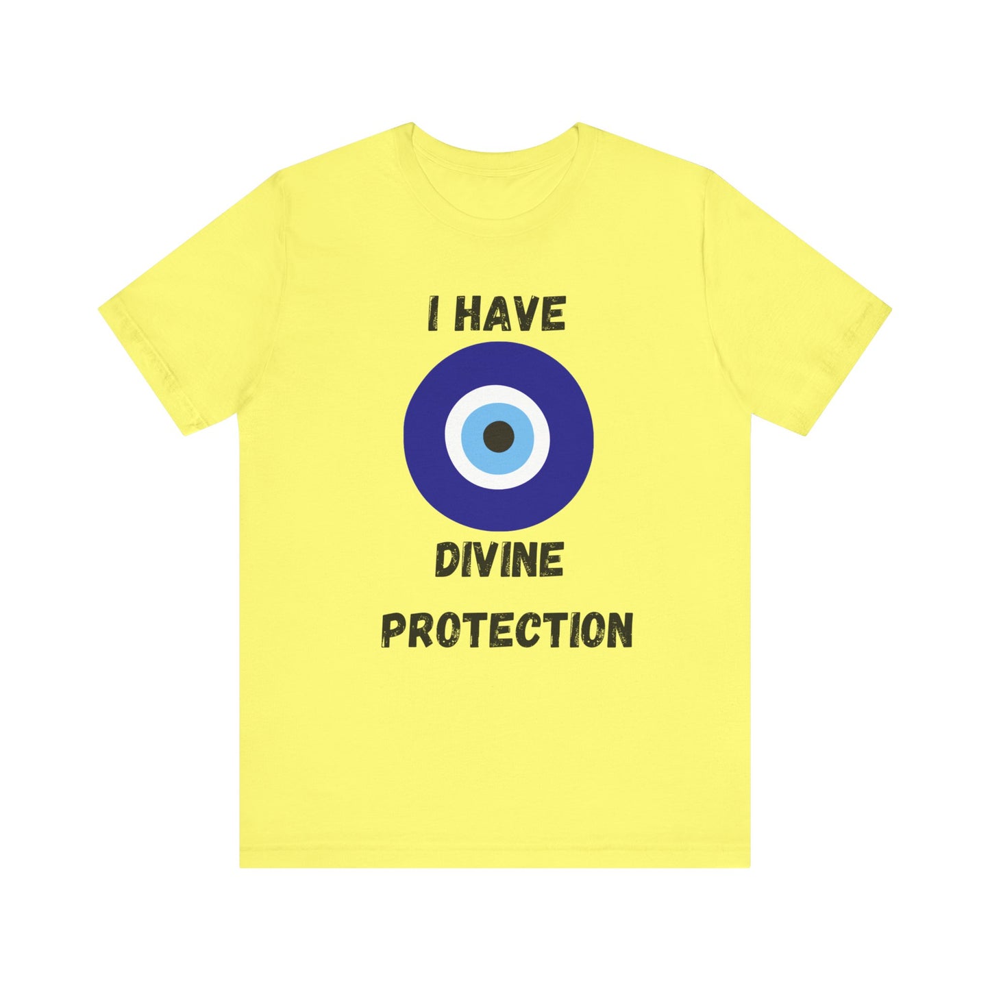 "I Have Divine Protection" - Unisex Jersey Short Sleeve Tee
