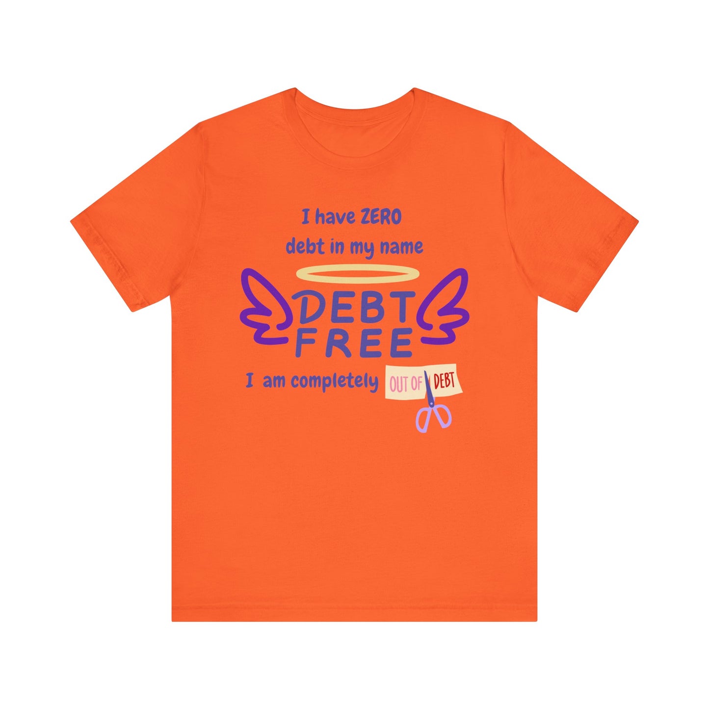 I Have Zero Debt/Free (Purple) Unisex Tee - Celebrate Financial Freedom, Perfect Gift for Friends, Inspirational Shirt for Everyday Comfort, Positive [...]