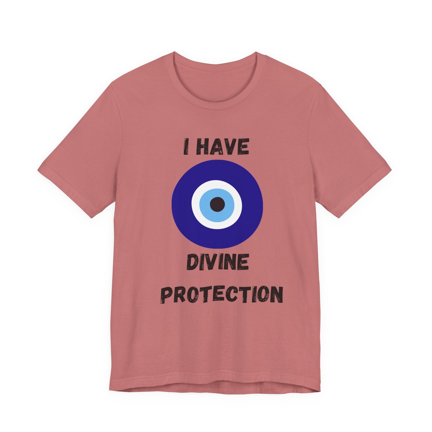 "I Have Divine Protection" - Unisex Jersey Short Sleeve Tee
