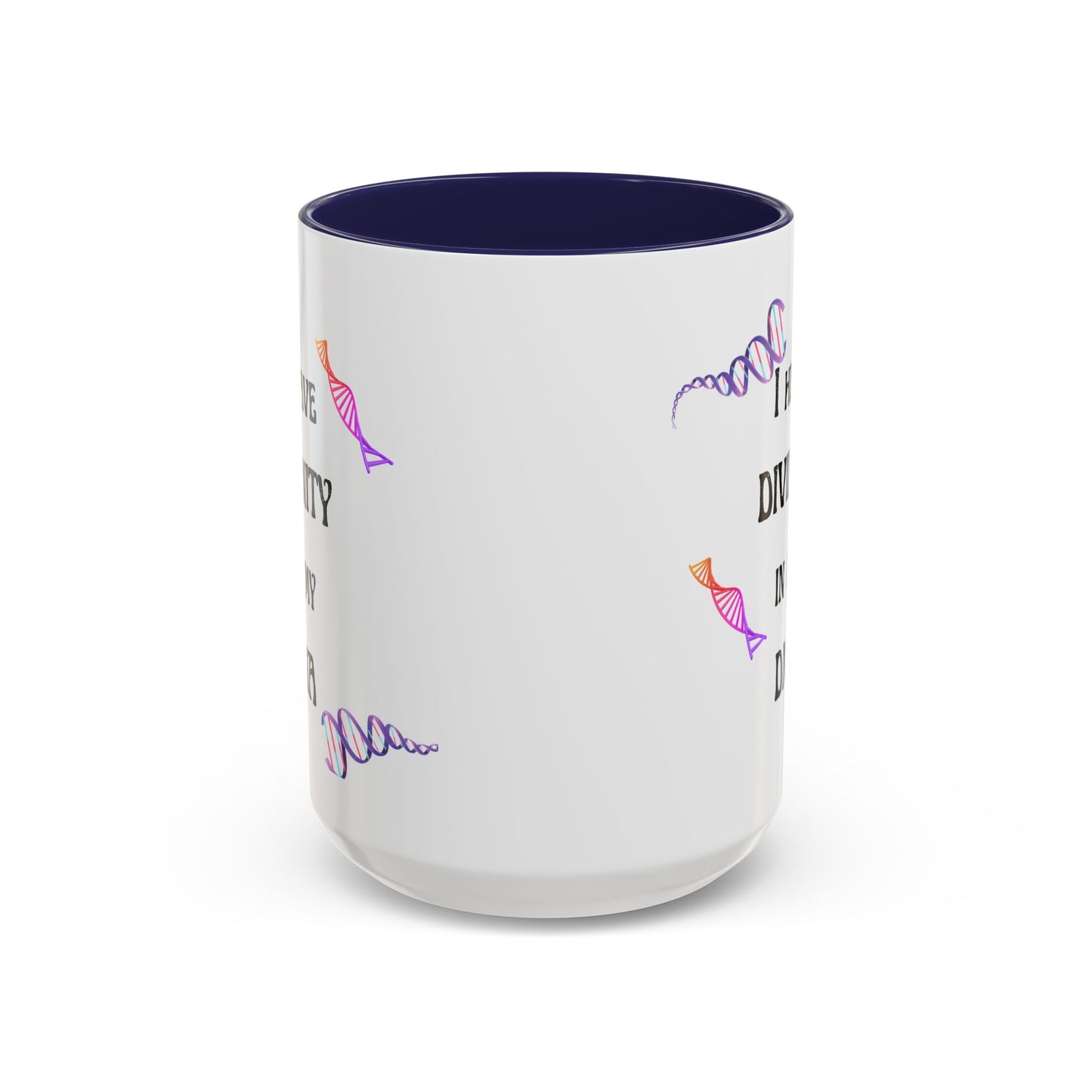 I Have Divinity in my DNA" Coffee Mug, Inspirational Gift, Science Mug, Genetic Enthusiast, Unique Ceramic Cup, Birthday Present
