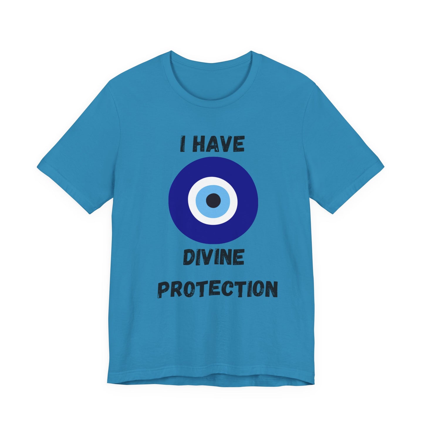 "I Have Divine Protection" - Unisex Jersey Short Sleeve Tee