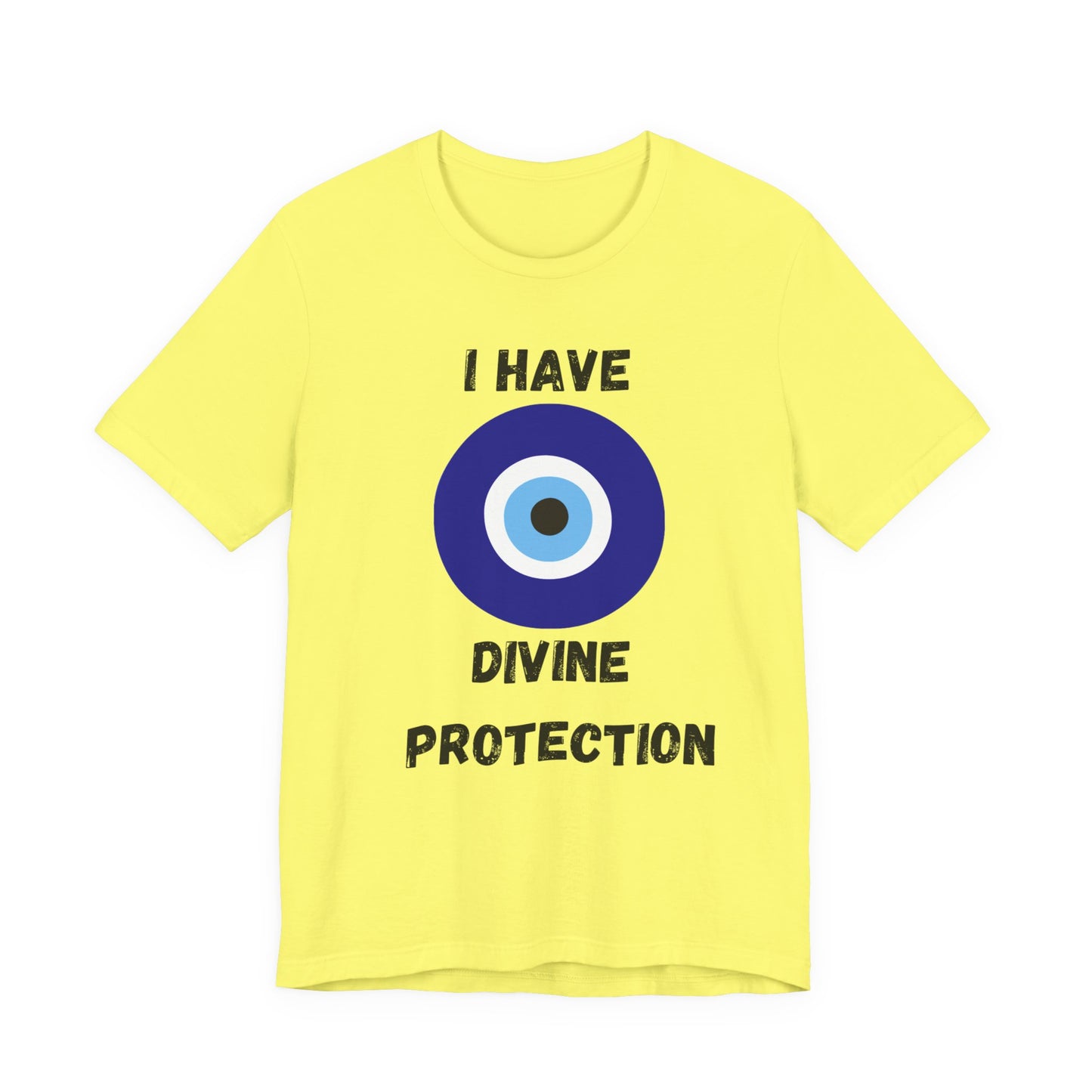 "I Have Divine Protection" - Unisex Jersey Short Sleeve Tee
