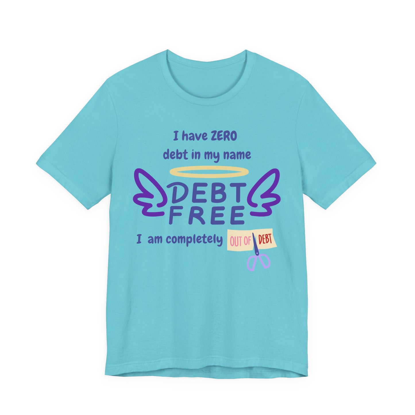I Have Zero Debt/Free (Purple) Unisex Tee - Celebrate Financial Freedom, Perfect Gift for Friends, Inspirational Shirt for Everyday Comfort, Positive [...]