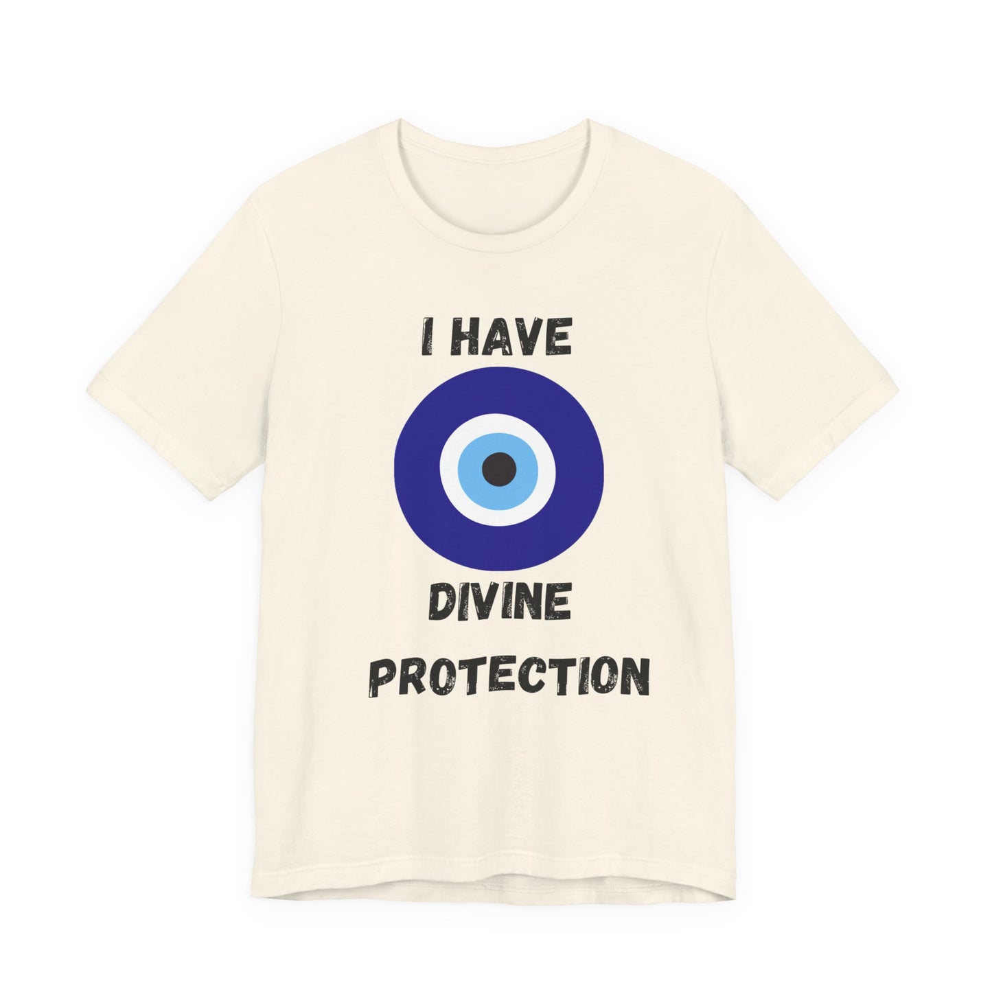 "I Have Divine Protection" - Unisex Jersey Short Sleeve Tee