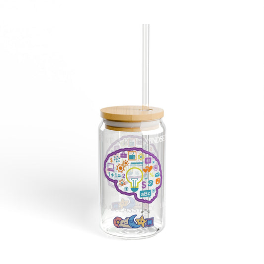 "I Have a Rich Mindset Classy Soft Life"  Sipper Glass with Straw, 16oz | Fun Learning Drinkware for Kids | Educational Drink Container | Ideal Birthday Gift | Cute [...]