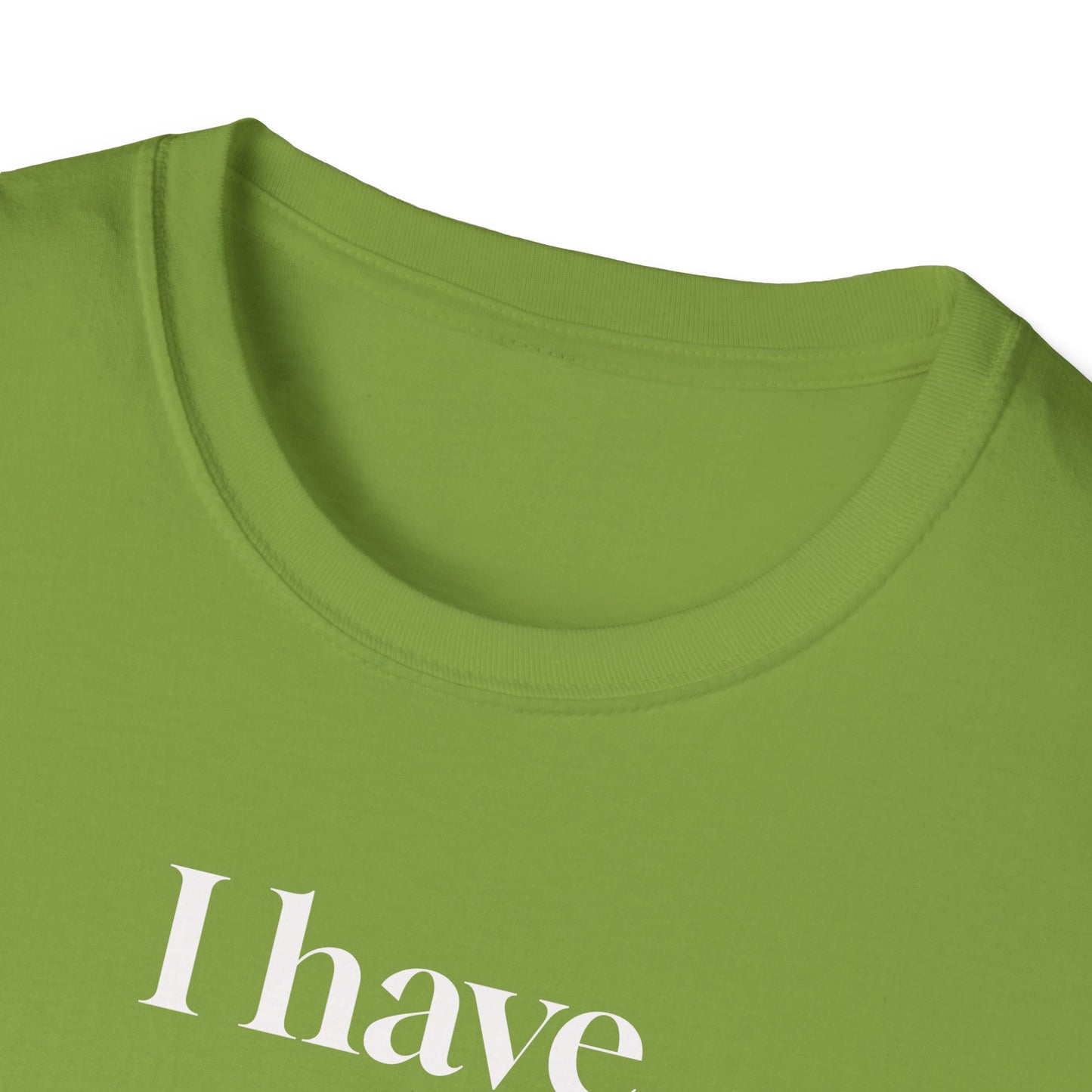 "I Have Peace, Purpose, and Prosperity" | Inspirational Unisex Softstyle T-Shirt