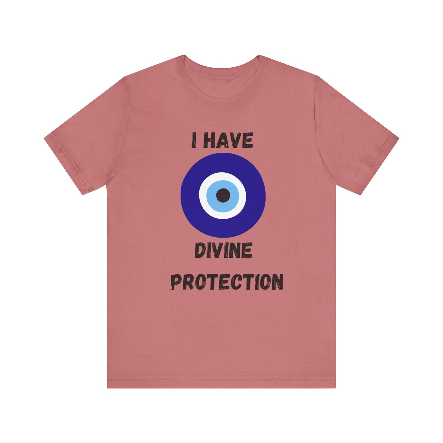 "I Have Divine Protection" - Unisex Jersey Short Sleeve Tee