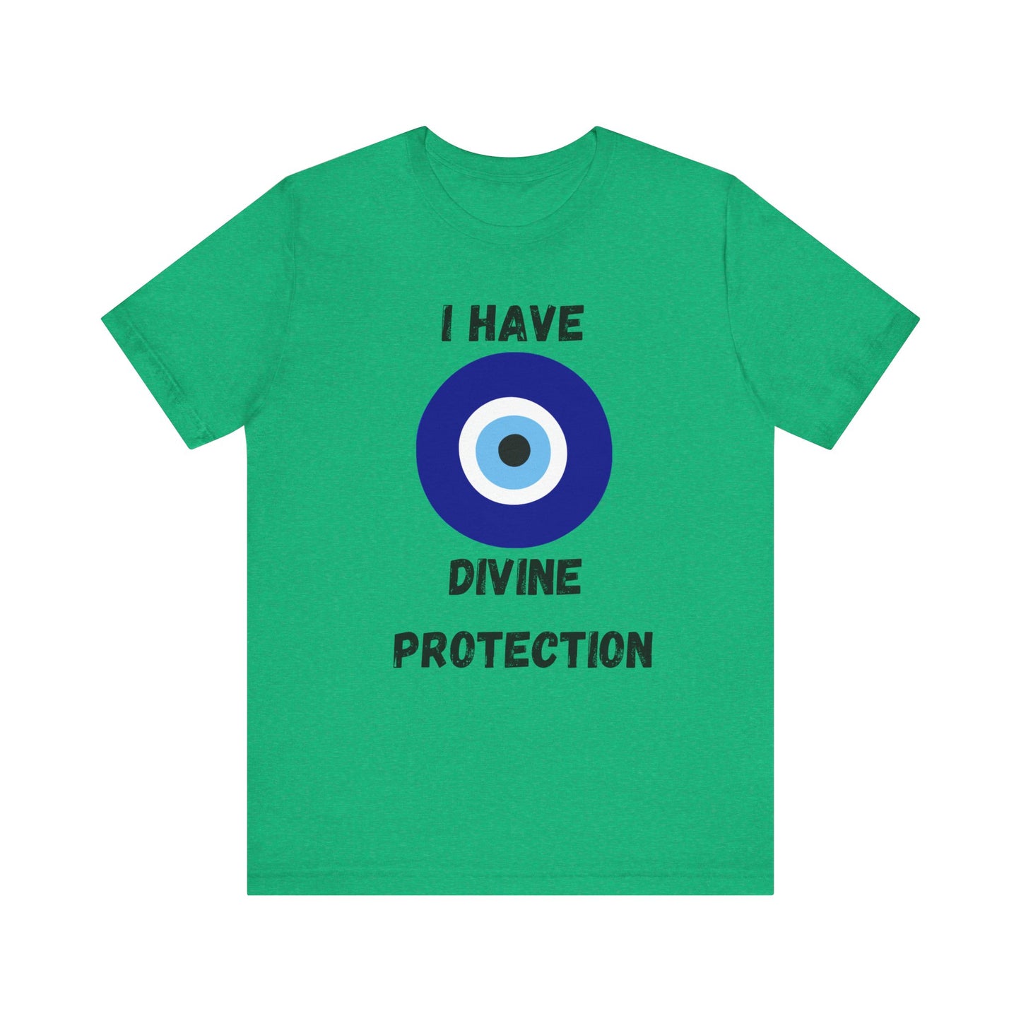 "I Have Divine Protection" - Unisex Jersey Short Sleeve Tee