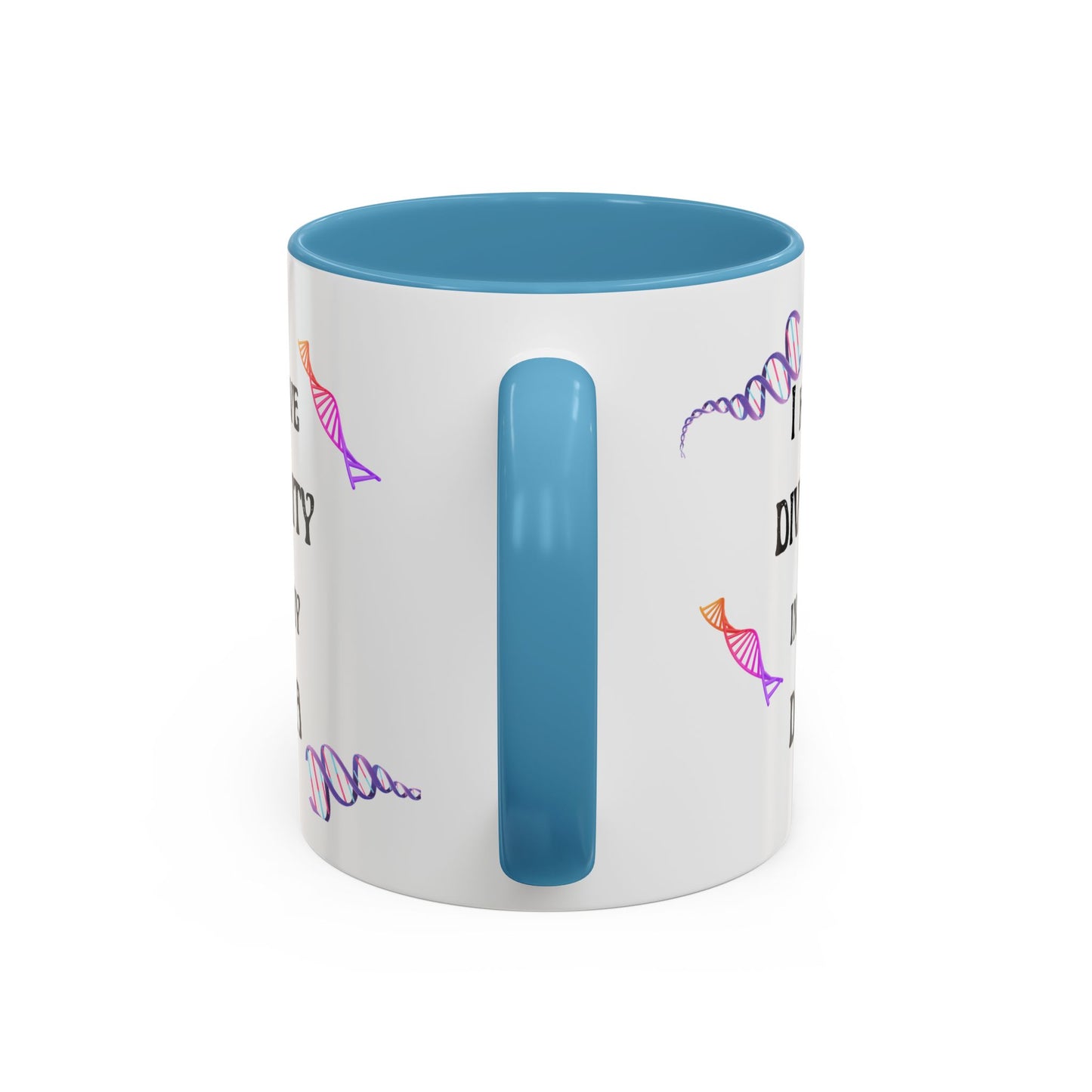 I Have Divinity in my DNA" Coffee Mug, Inspirational Gift, Science Mug, Genetic Enthusiast, Unique Ceramic Cup, Birthday Present