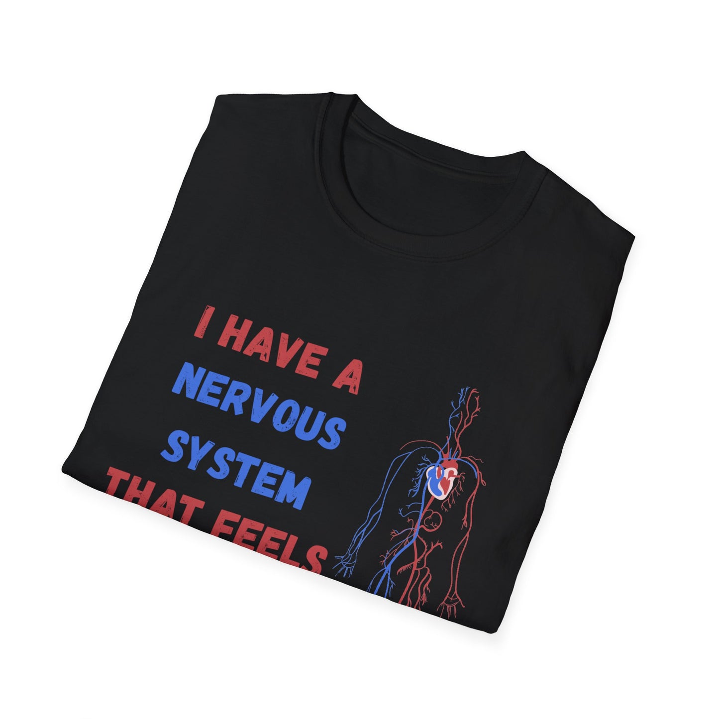 T-Shirt — "I Have a Nervous System That Feels Calm & Safe" Manifestation Tee