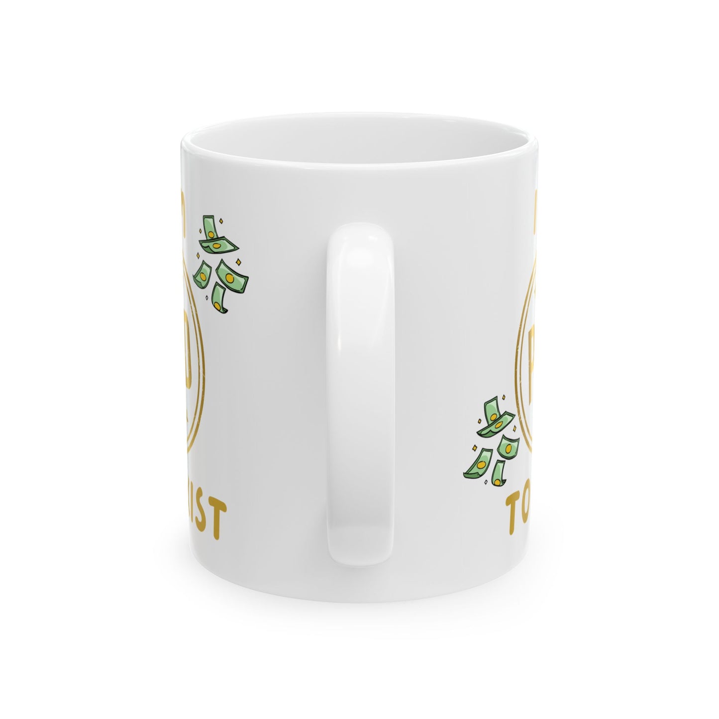 "I Am Paid To Exist" Design #2 - Ceramic Mug - 11oz & 15oz