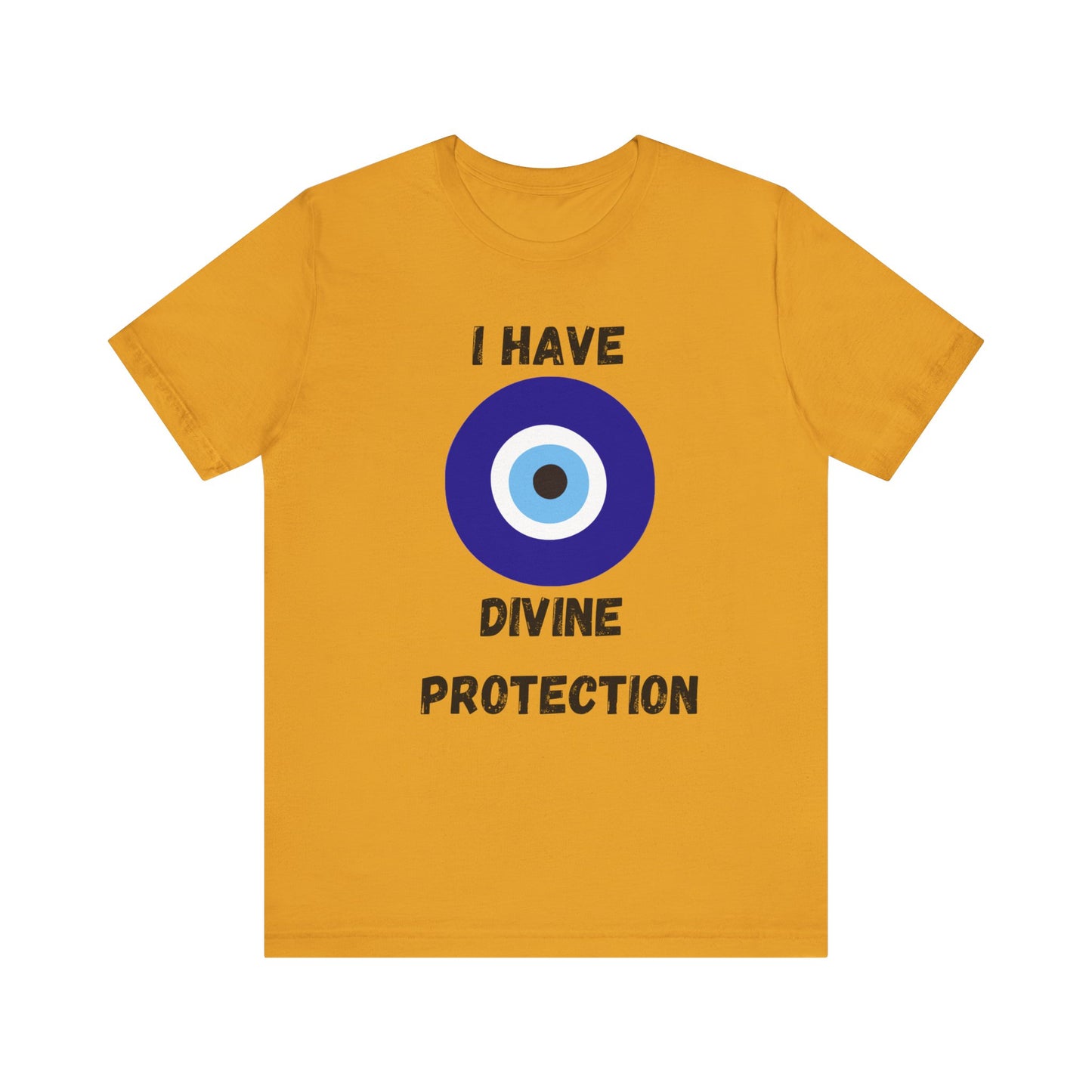 "I Have Divine Protection" - Unisex Jersey Short Sleeve Tee