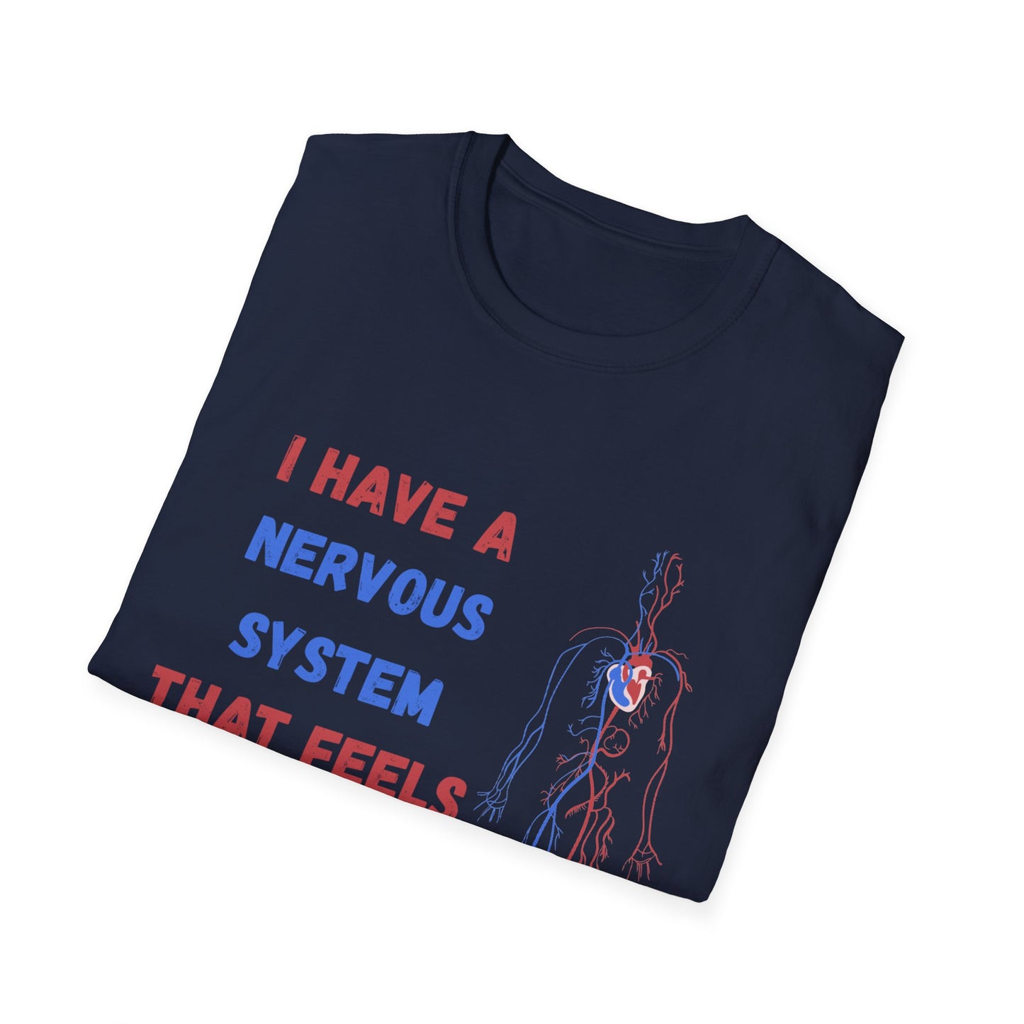 T-Shirt — "I Have a Nervous System That Feels Calm & Safe" Manifestation Tee