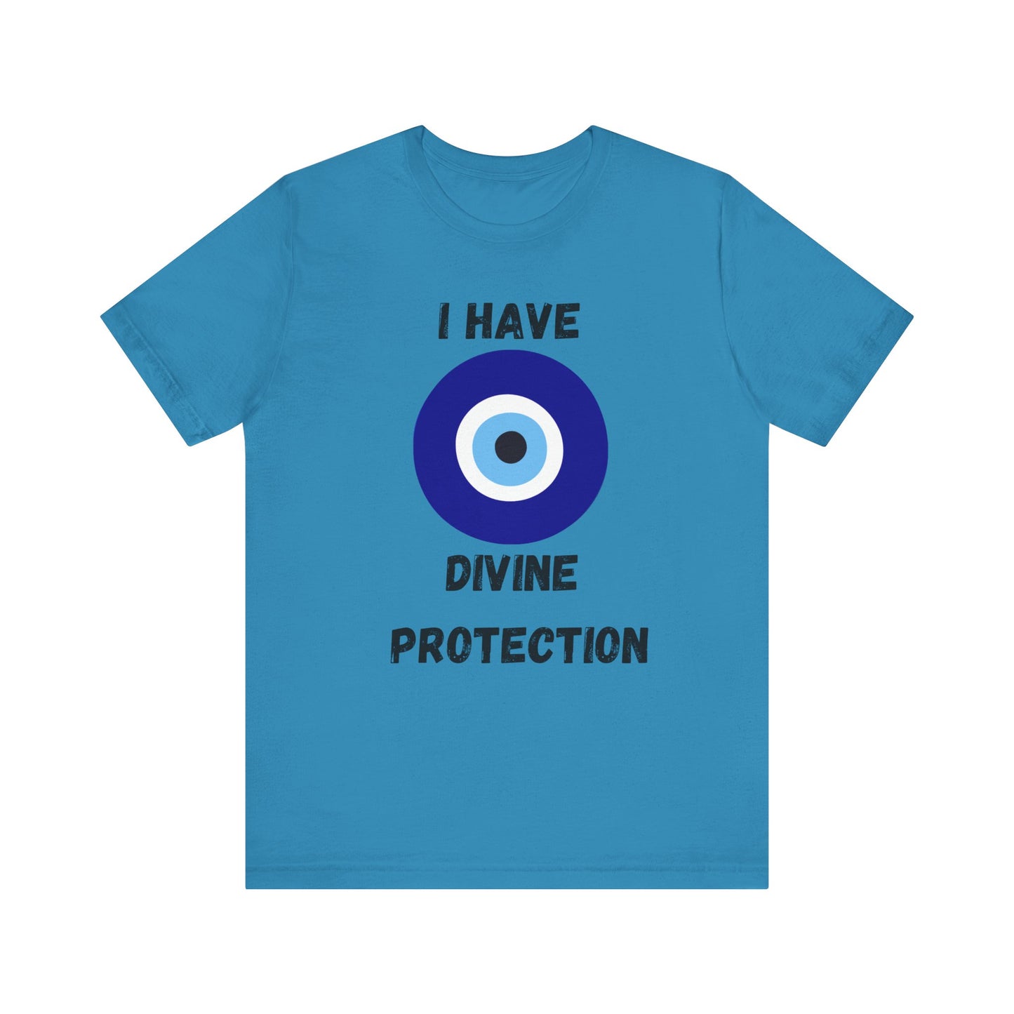"I Have Divine Protection" - Unisex Jersey Short Sleeve Tee