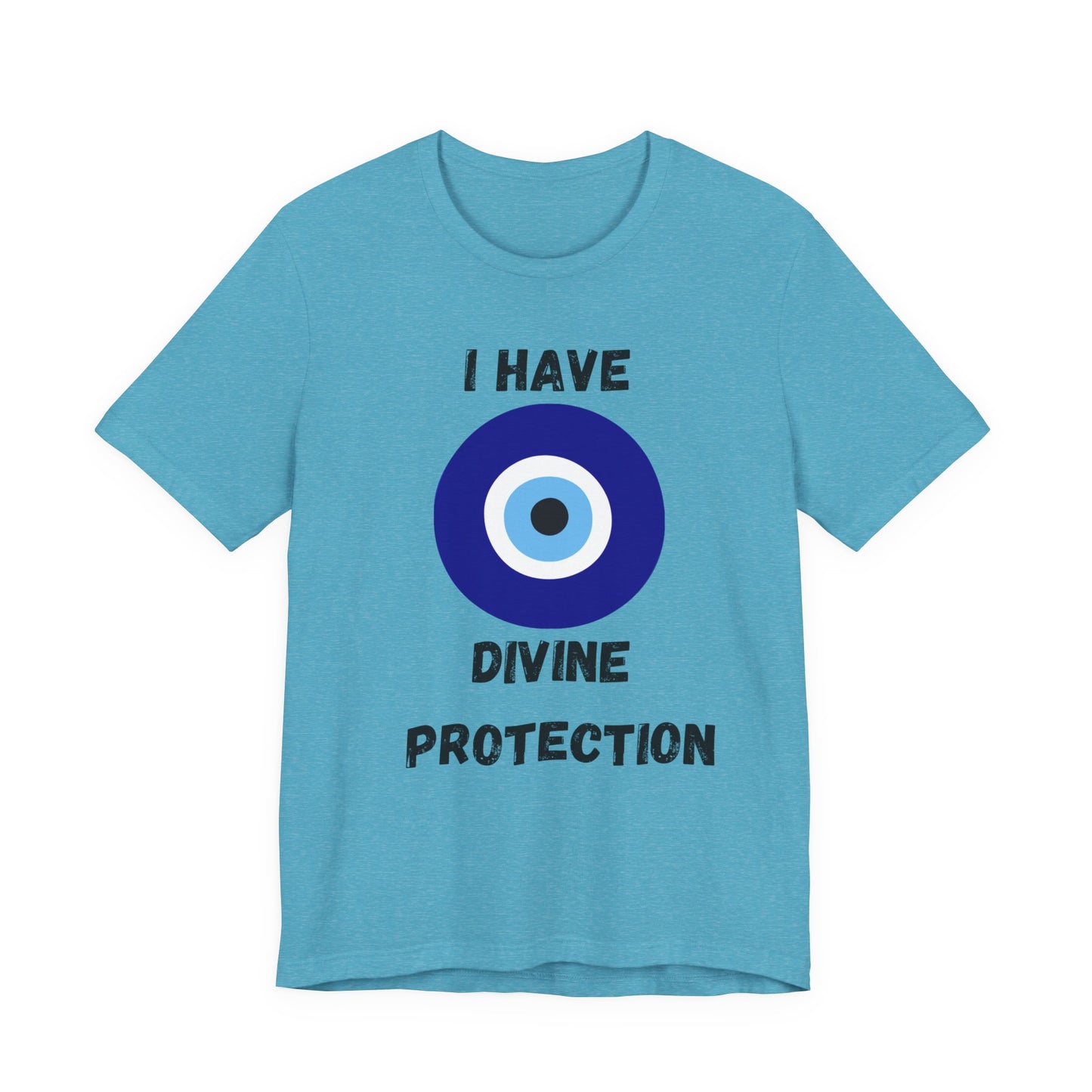 "I Have Divine Protection" - Unisex Jersey Short Sleeve Tee