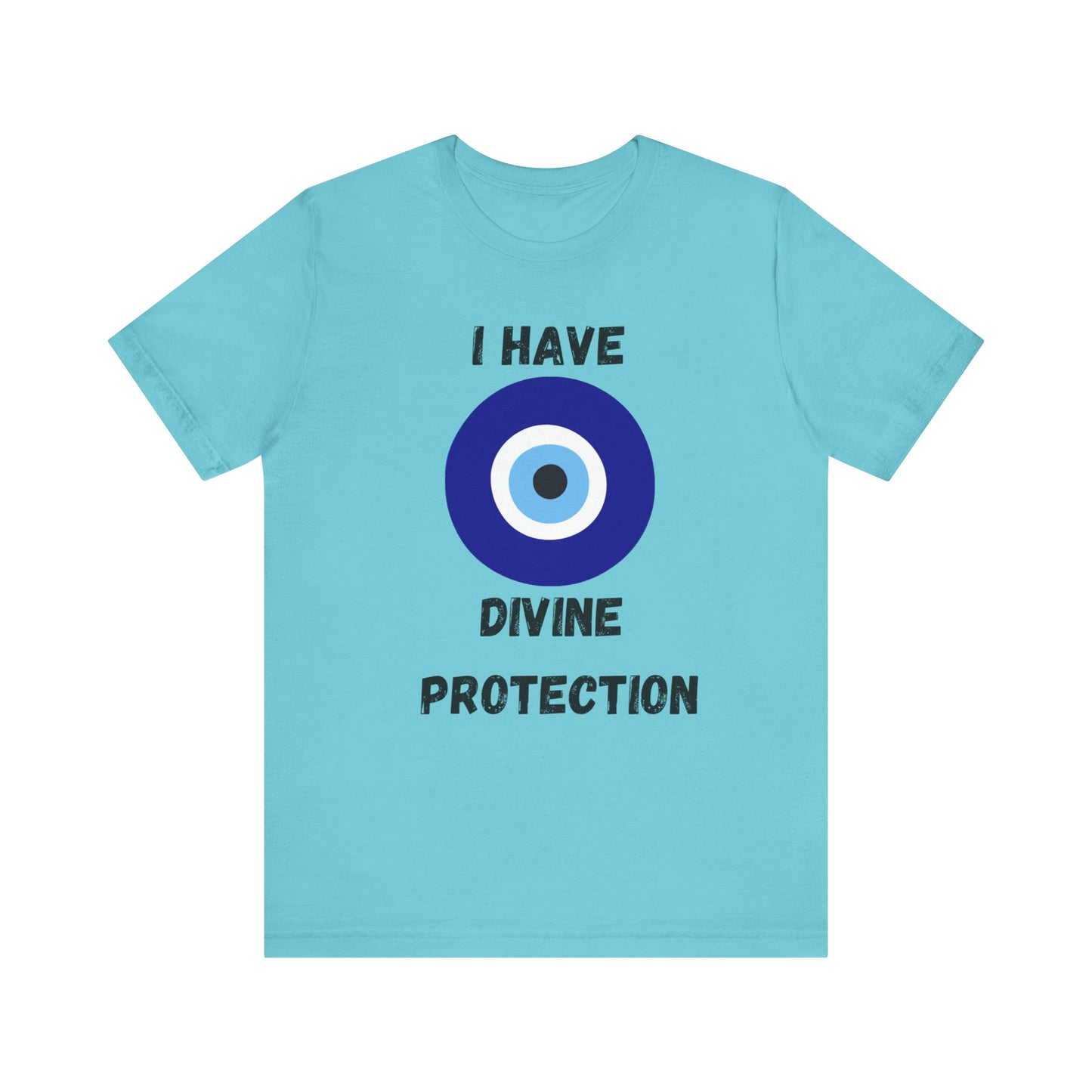 "I Have Divine Protection" - Unisex Jersey Short Sleeve Tee