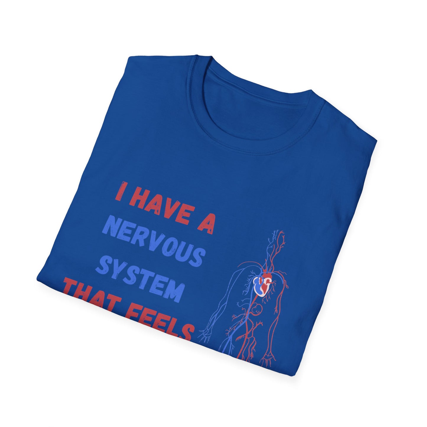 T-Shirt — "I Have a Nervous System That Feels Calm & Safe" Manifestation Tee