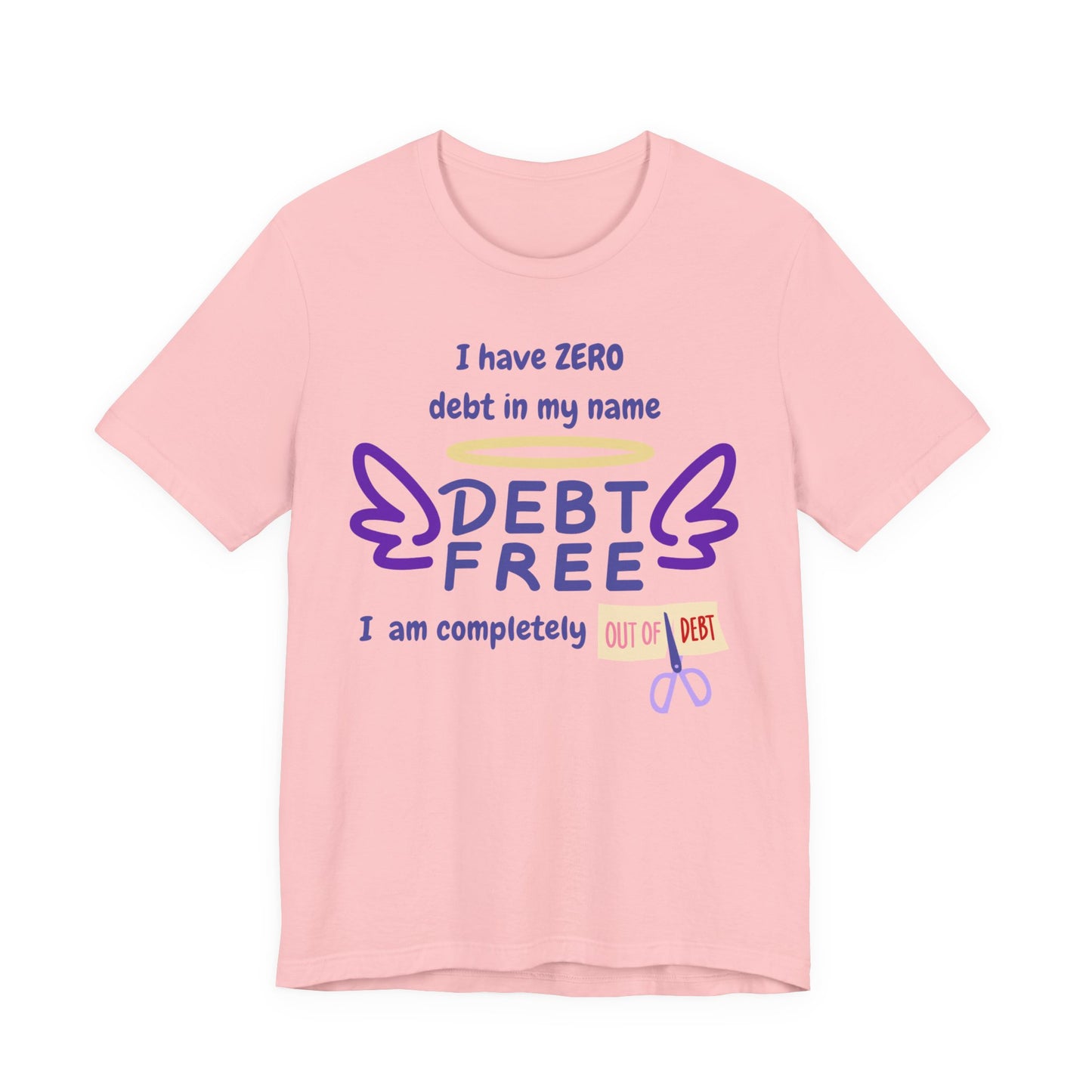 I Have Zero Debt/Free (Purple) Unisex Tee - Celebrate Financial Freedom, Perfect Gift for Friends, Inspirational Shirt for Everyday Comfort, Positive [...]