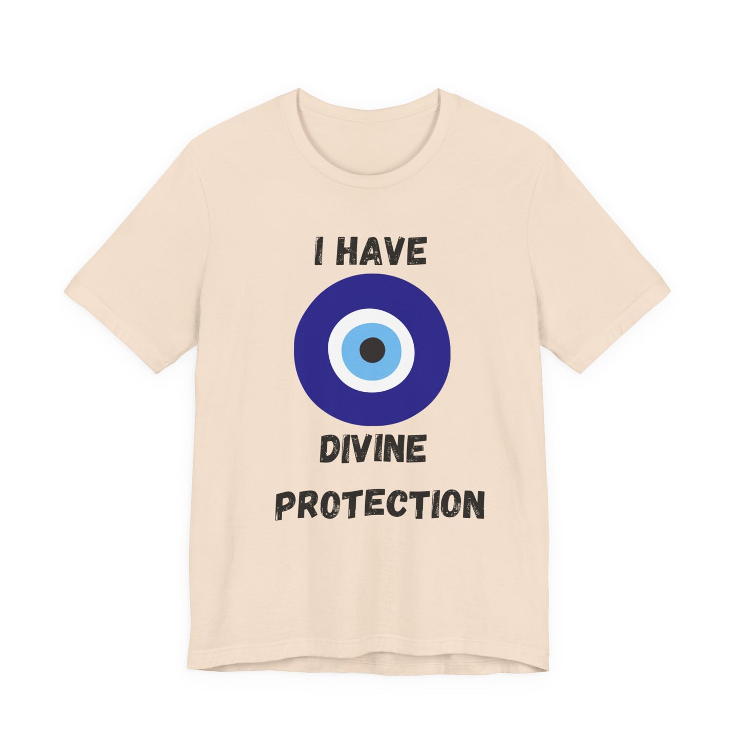 "I Have Divine Protection" - Unisex Jersey Short Sleeve Tee