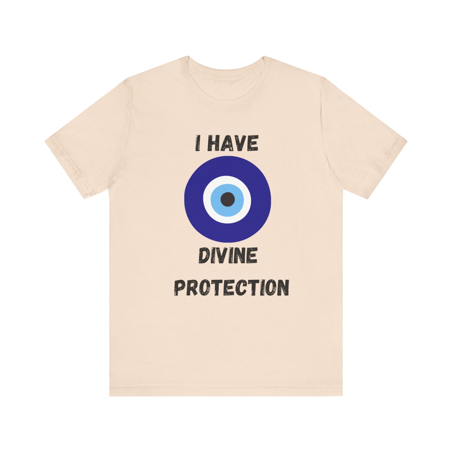 "I Have Divine Protection" - Unisex Jersey Short Sleeve Tee