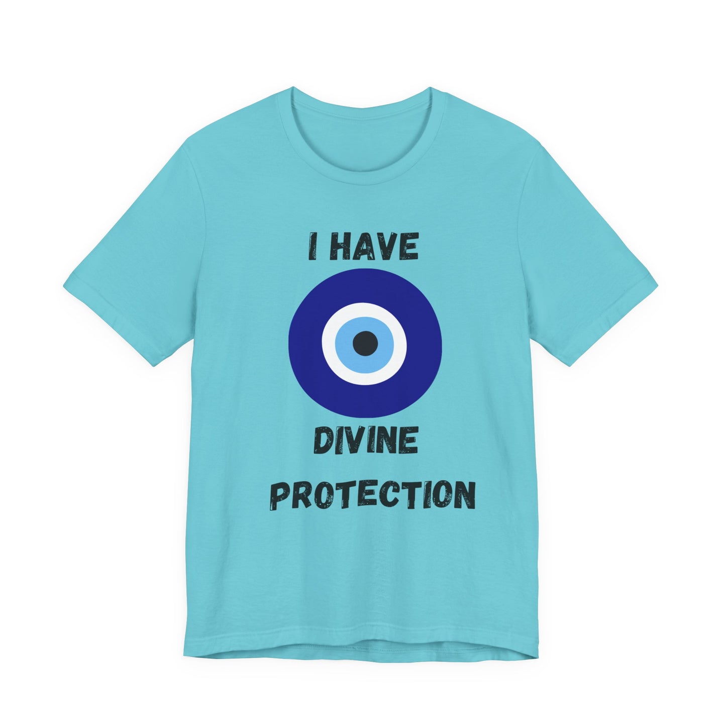 "I Have Divine Protection" - Unisex Jersey Short Sleeve Tee