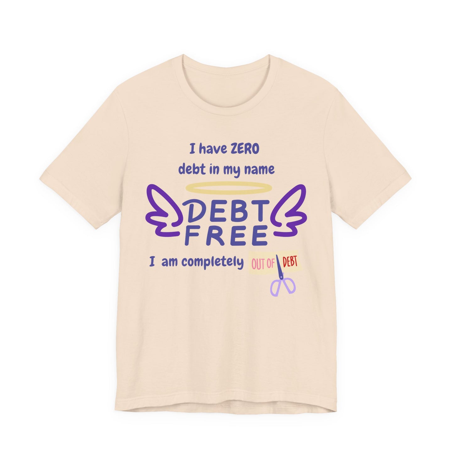 I Have Zero Debt/Free (Purple) Unisex Tee - Celebrate Financial Freedom, Perfect Gift for Friends, Inspirational Shirt for Everyday Comfort, Positive [...]