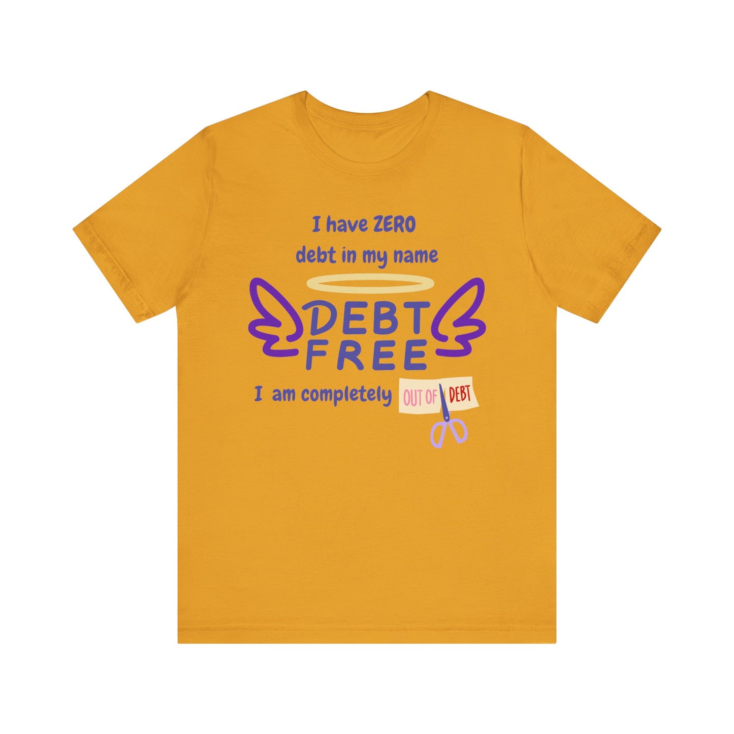 I Have Zero Debt/Free (Purple) Unisex Tee - Celebrate Financial Freedom, Perfect Gift for Friends, Inspirational Shirt for Everyday Comfort, Positive [...]