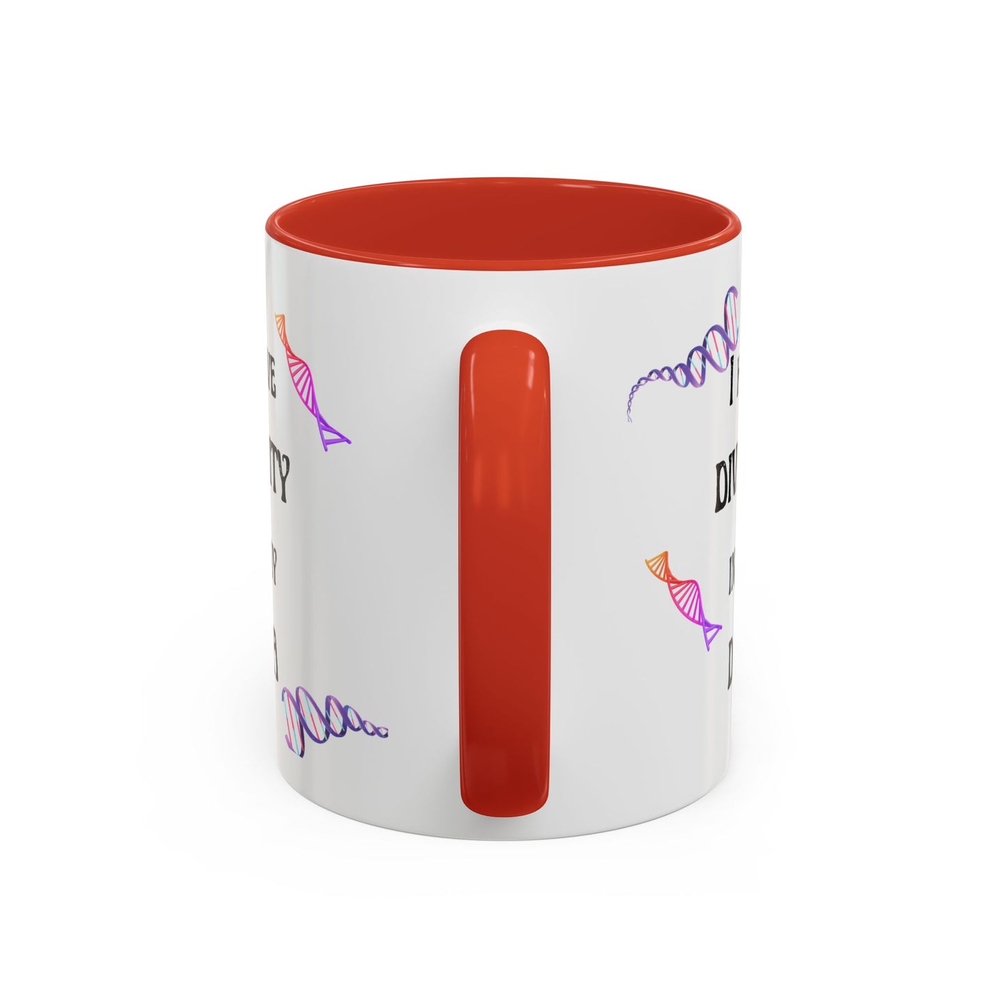 I Have Divinity in my DNA" Coffee Mug, Inspirational Gift, Science Mug, Genetic Enthusiast, Unique Ceramic Cup, Birthday Present