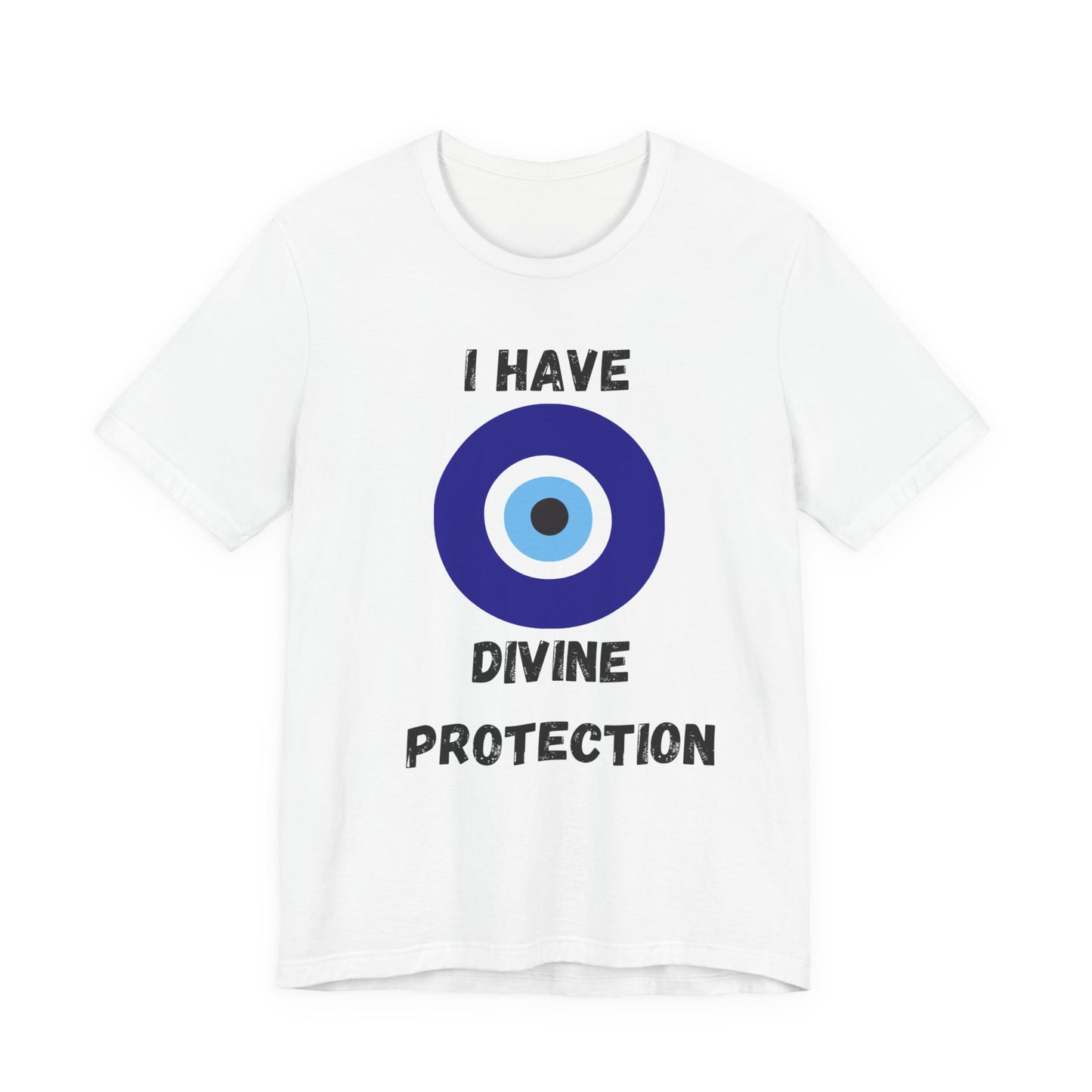 "I Have Divine Protection" - Unisex Jersey Short Sleeve Tee