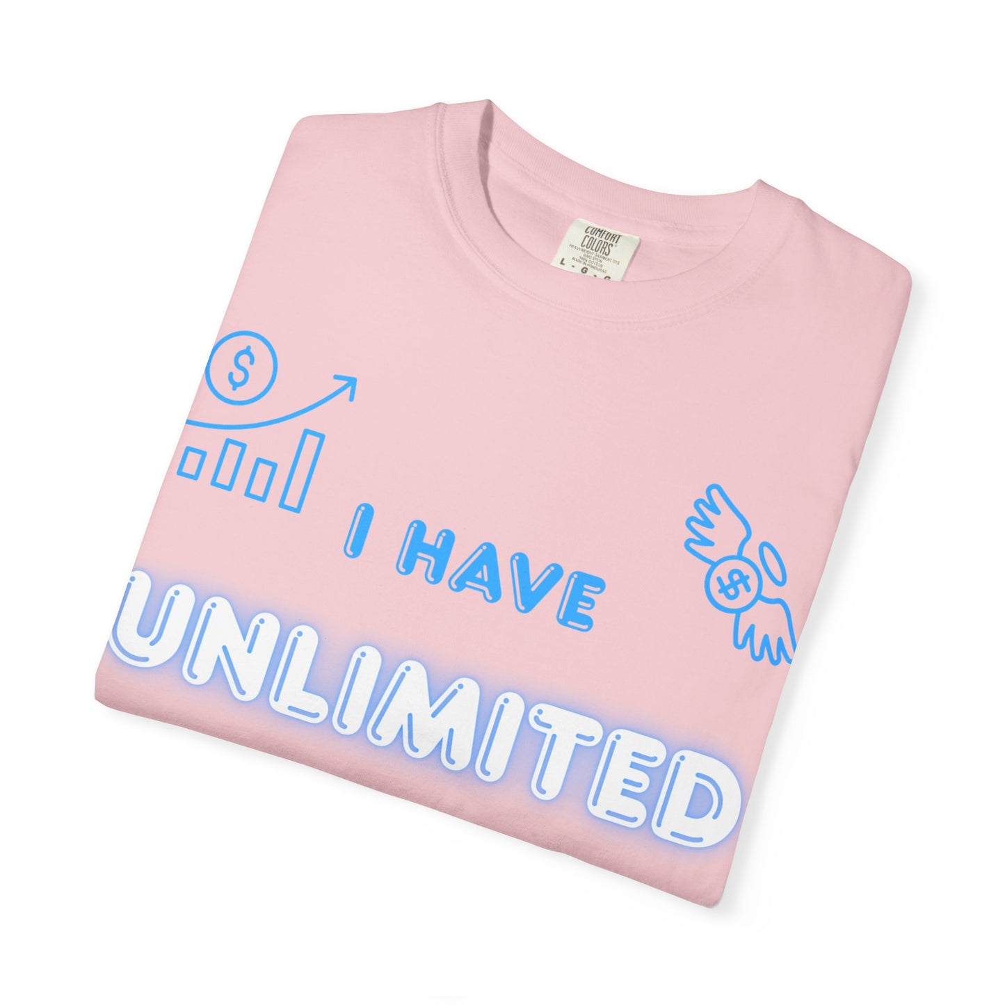 "I Have Unlimited Financial Power" Blue