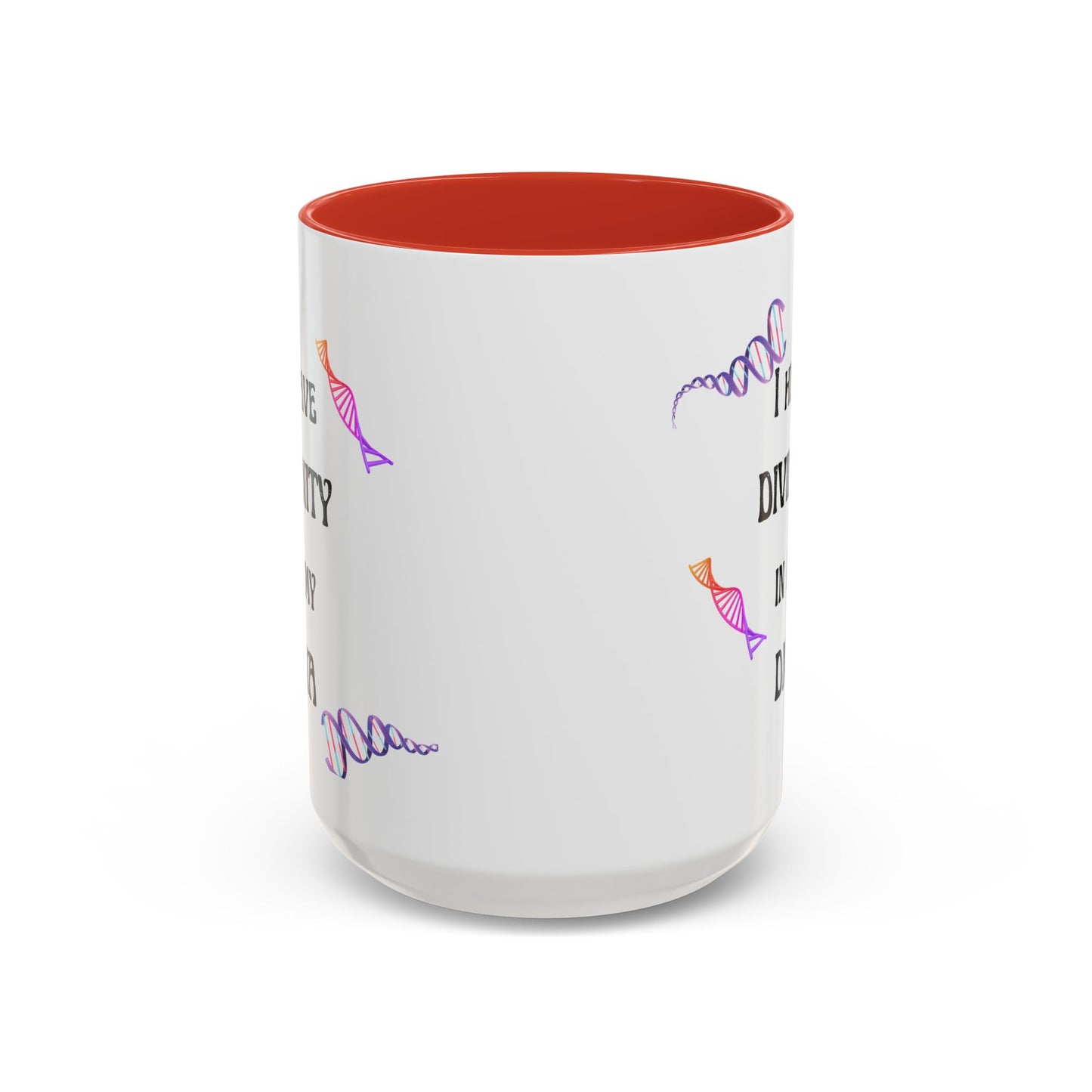 I Have Divinity in my DNA" Coffee Mug, Inspirational Gift, Science Mug, Genetic Enthusiast, Unique Ceramic Cup, Birthday Present