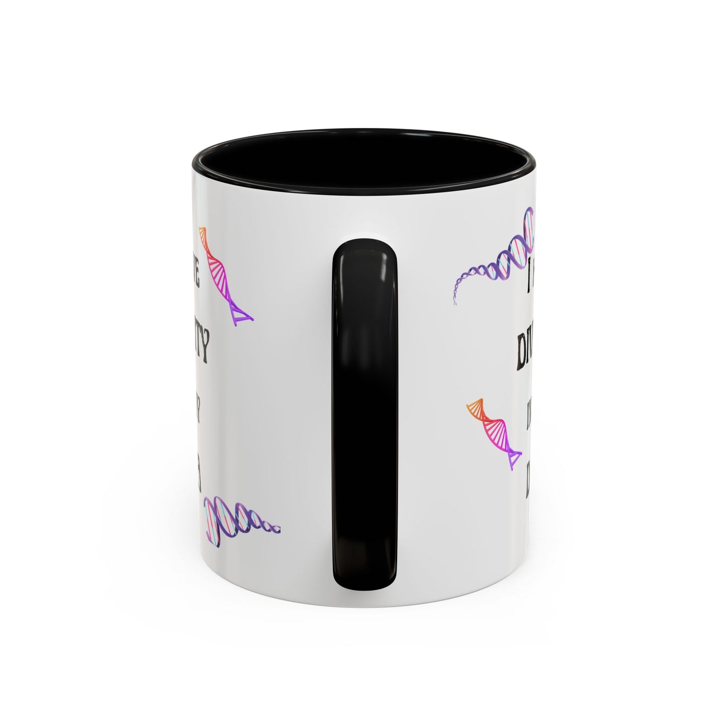 I Have Divinity in my DNA" Coffee Mug, Inspirational Gift, Science Mug, Genetic Enthusiast, Unique Ceramic Cup, Birthday Present