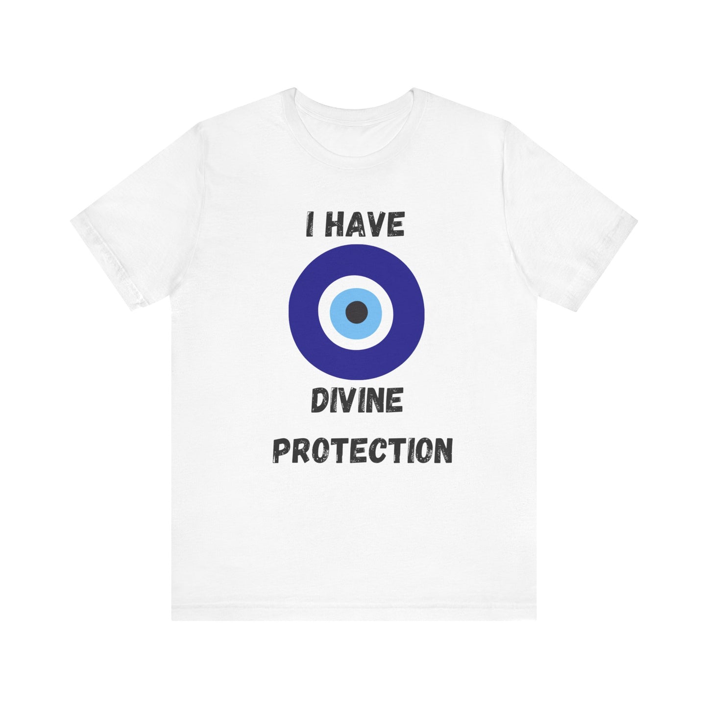 "I Have Divine Protection" - Unisex Jersey Short Sleeve Tee