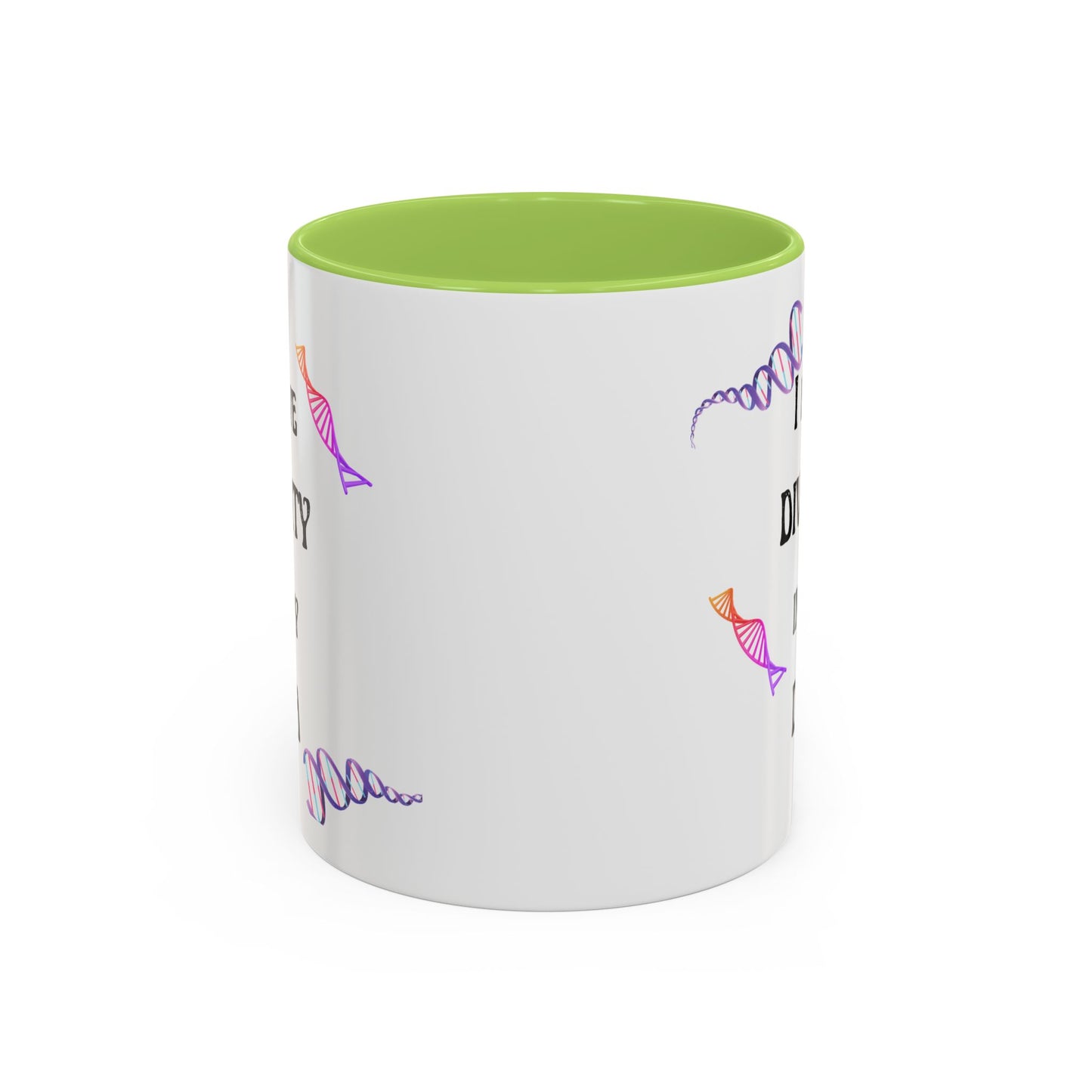 I Have Divinity in my DNA" Coffee Mug, Inspirational Gift, Science Mug, Genetic Enthusiast, Unique Ceramic Cup, Birthday Present